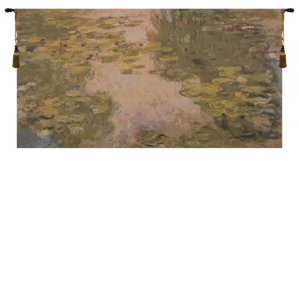 Charlotte Home Furnishing Inc. Belgium Tapestry - 82 in. x 40 in. Claude Monet | Monet's Style Without Border