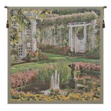 Jardin Medium I Belgian Tapestry Wall Hanging