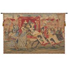 Medieval Lists European Tapestry Wall Hanging