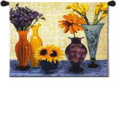 Floral Study Wall Hanging Tapestry