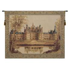 Chambord Castle I European Tapestry Wall Hanging