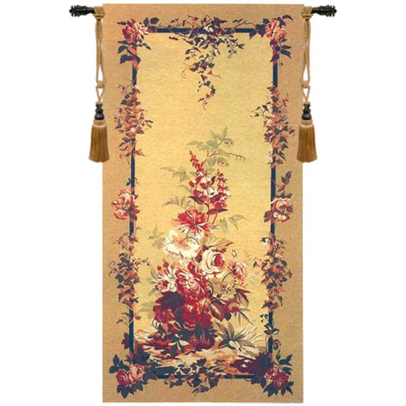 Portiere Romantique (Cream) European Tapestry
