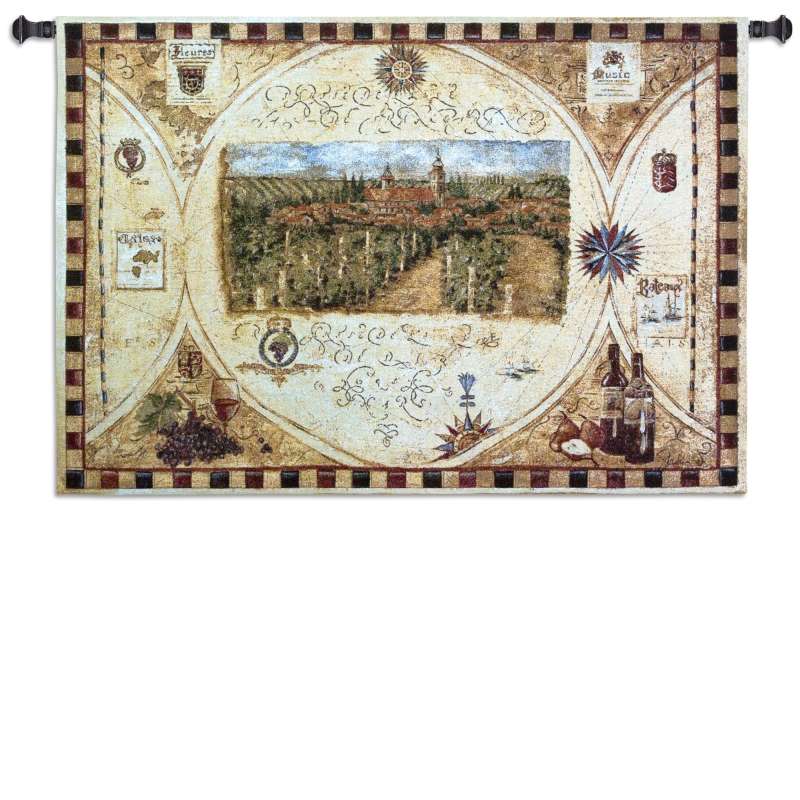Hilltop Winery Tapestry Wall Hanging
