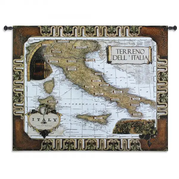 Italian Wine Country Wall Tapestry
