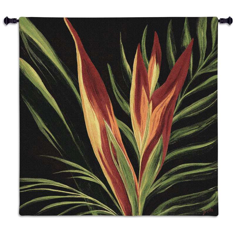 Birds of Paradise II Tapestry Wall Hanging