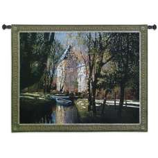 Chateau D'Annecy Tapestry Wall Hanging