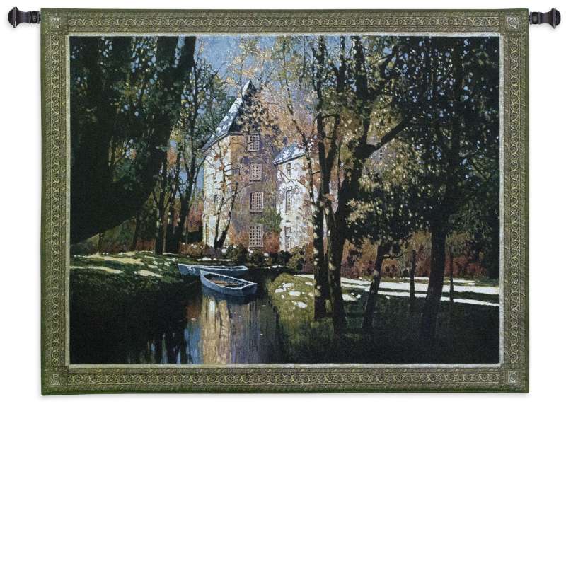 Chateau D'Annecy Tapestry Wall Hanging