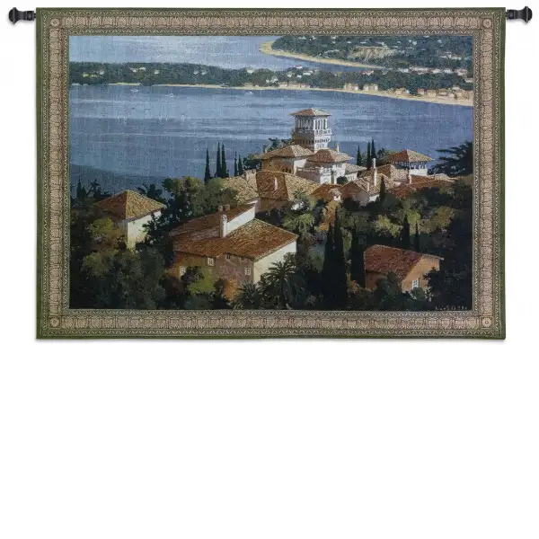 Garden on the Cote d Azure Wall Tapestry