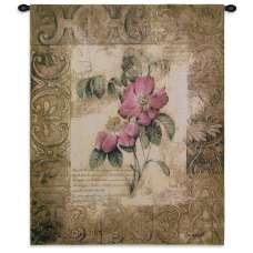Blossoming Elegance III Tapestry Wall Hanging