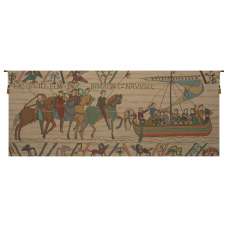 William Embarks Without Border French Tapestry Wall Hanging