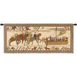 William Embarks With Border European Tapestry Wall hanging