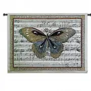 Butterfly Dance I Wall Tapestry