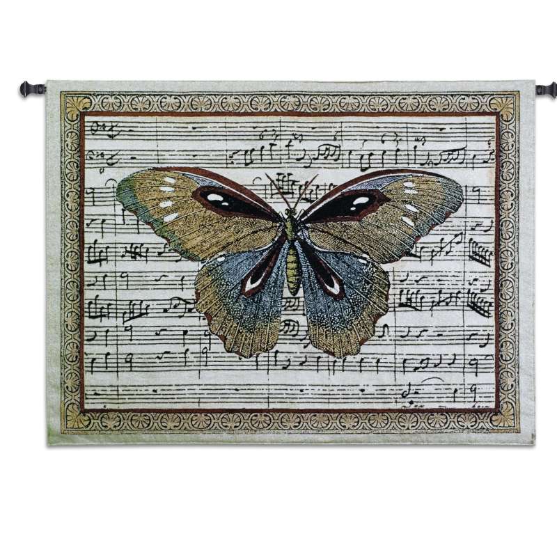Butterfly Dance I Tapestry Wall Hanging