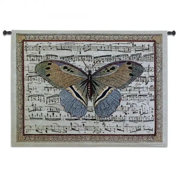 Butterfly Dance II Wall Tapestry