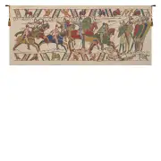 Bayeux The Battle Belgian Tapestry Wall Hanging - 57 in. x 27 in. Cotton/Viscose/Polyester by Charlotte Home Furnishings