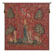 Le Toucher Fonce Belgian Tapestry Wall Hanging