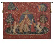 Le Desir Fonce Belgian Tapestry Wall Hanging