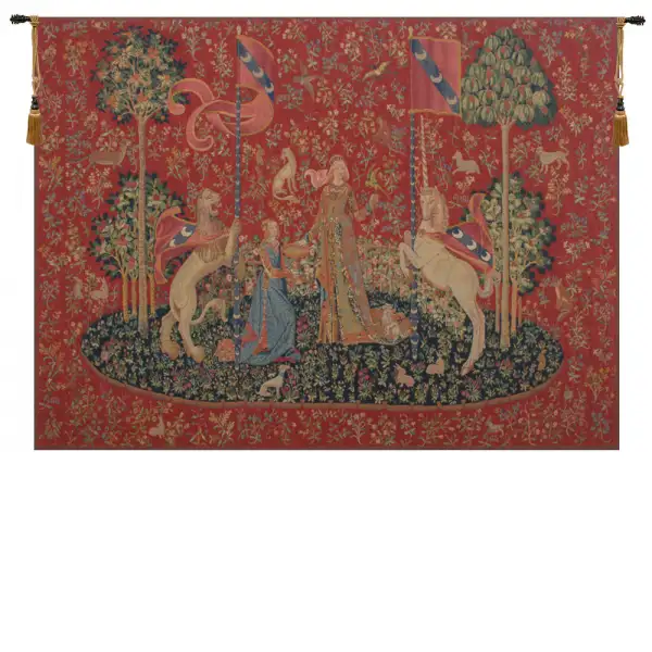 Charlotte Home Furnishing Inc. Belgium Tapestry - 63 in. x 47 in. | Le Gout Fonce
