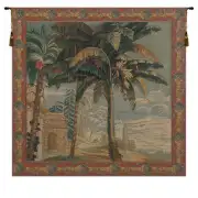 Exotique Belgian Tapestry Wall Hanging - 40 in. x 38 in. CottonWool by Charlotte Home Furnishings