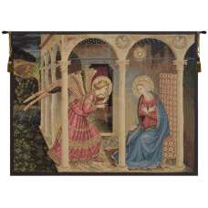 Annuniciation Italian Tapestry Wall Hanging