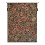 Acanthe Brown French Wall Tapestry - 28 in. x 38 in. Wool/Cotton by William Morris