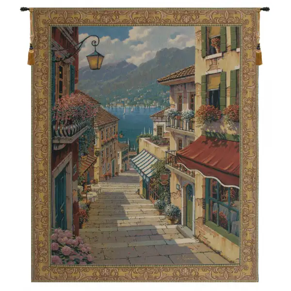 Bellagio Village Belgian Wall Tapestry