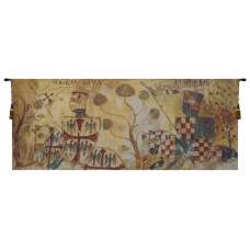 Chevaliers Belgian Tapestry Wall Hanging