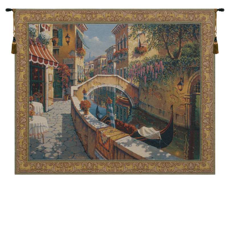 Passage to San Marco Belgian Tapestry Wall Hanging