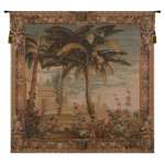Paysage Exotique Landscape European Tapestry Wall hanging