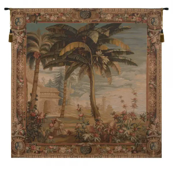 Paysage Exotique Landscape French Wall Tapestry