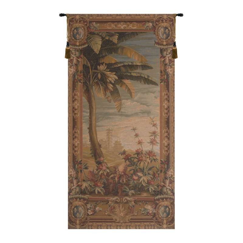 La recolte des ananas basket door French Tapestry Wall Hanging