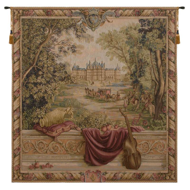 Verdure au Chateau I French Tapestry Wall Hanging