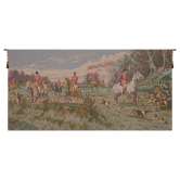 La Chasse a Courre without Border French Tapestry Wall Hanging