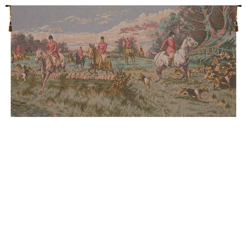 La Chasse a Courre without Border French Tapestry