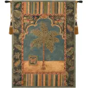 Brocade Palm Wall Tapestry