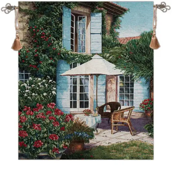 Umbrella in the Sun Wall Tapestry