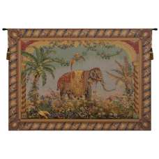 Le Elephant  French Tapestry Wall Hanging