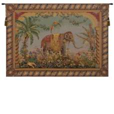 Le Elephant  French Tapestry Wall Hanging