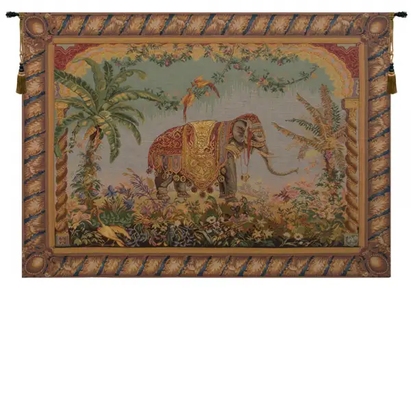 Le Elephant  French Wall Tapestry