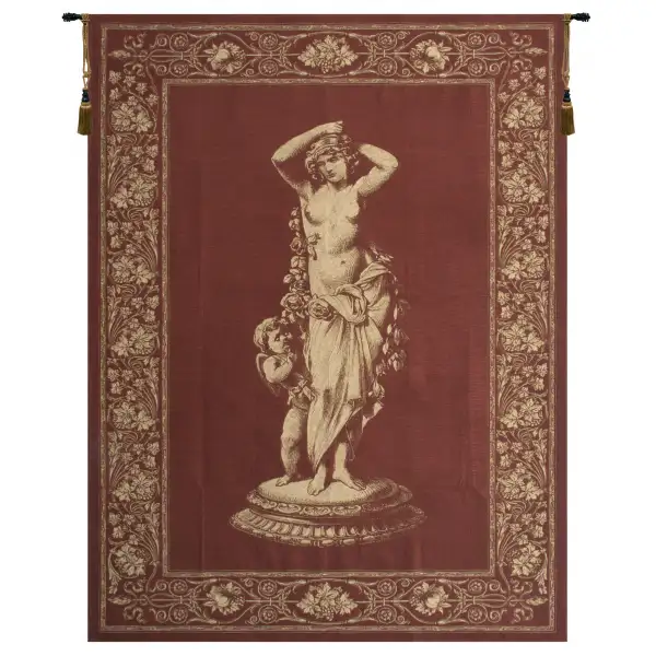 Charlotte Home Furnishing Inc. Belgium Tapestry - 56 in. x 74 in. | Venus Belgian Tapestry