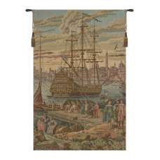 The Galleon Italian Tapestry Wall Hanging