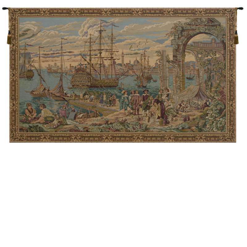 The Harbour Italian Tapestry Wall Hanging