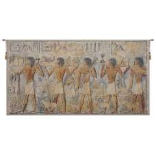Saqqarah Beige Part 2 Belgian Tapestry Wall Hanging