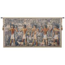 Saqqarah Blue Part 2 Belgian Tapestry Wall Hanging
