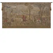 Medieval Brussels Belgian Tapestry Wall Hanging