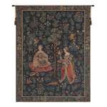 Seignorial scene European Tapestry Wall Hanging
