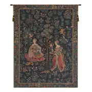 Seignorial scene Belgian Tapestry Wall Hanging