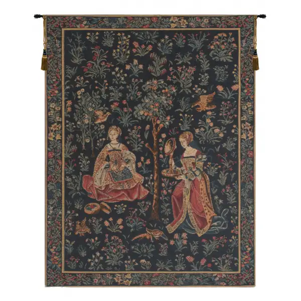 Seignorial scene Belgian Tapestry Wall Hanging