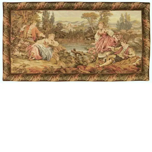 Lakeside Rendezvous Wall Tapestry
