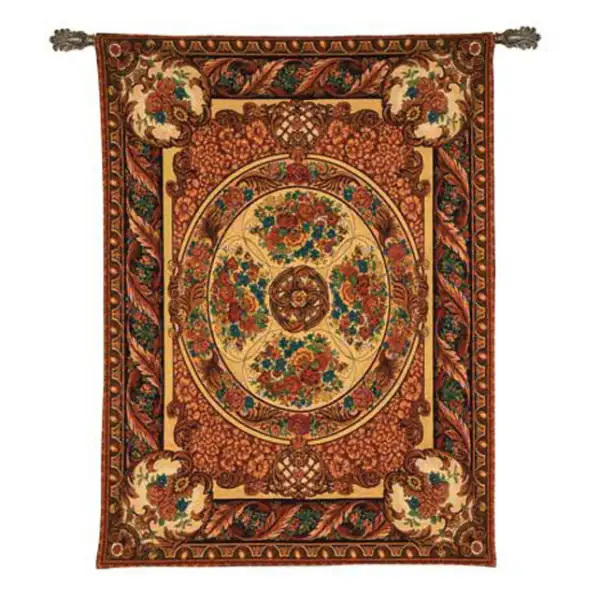 Charlotte Home Furnishing Inc. Made in the U.S.A. Tapestry - 39 in. x 52 in. | French Aubusson Tapestry Wall Hanging